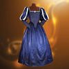 Lovely Blue Adult Milady Tudor Gown