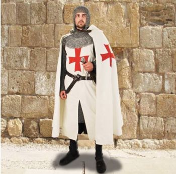 Templar Hooded Cape