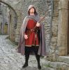 Medieval Travelers Cotton Cross Over Hooded Cloak