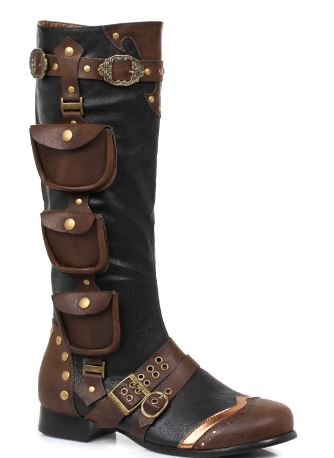 Men's Awesome Steampunk Knee High Boot