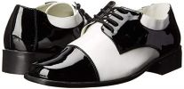 Men's White and Black Twenties Style Shoes