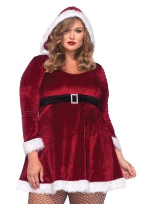 Plus Size Sexy Mrs. Santa Dress
