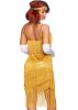Dazzling Daisy Bright Yellow Flapper 2-piece Costume