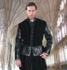 Medieval Nobelman Faux Leather Doublet Costume