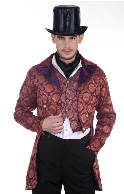 Steampunk Gentleman Opera Coat Costume