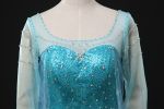 Women's Ice Queen Elsa Blue Frozen Costume