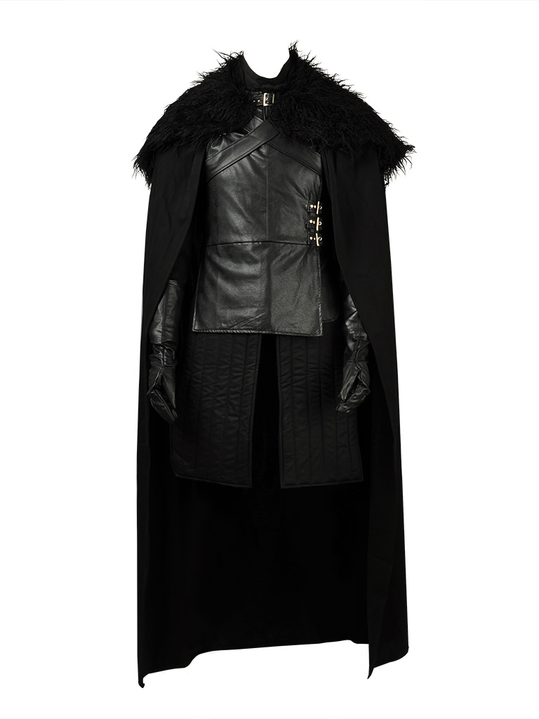 Game of Thrones Jon Snow Cosplay Zipper Jacket Hoodie Coat Costumes S-5XL New