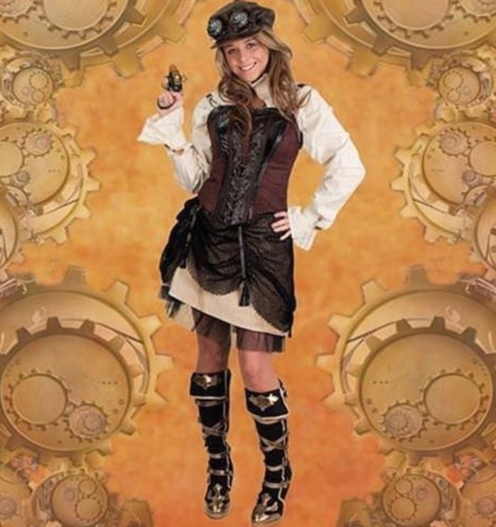 Cute Steampunk Engineer Skirt