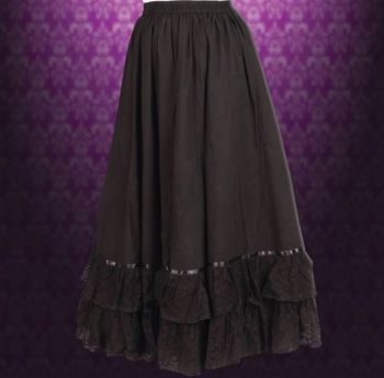Incredible Steampunk Reversible Parlor Skirt