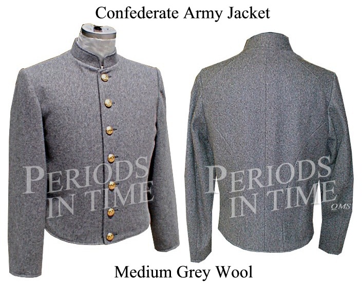 Civil War Confederate Uniform Jacket