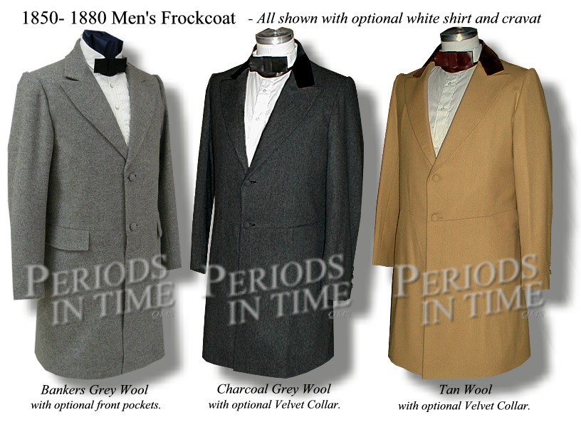Full Front Frockcoat (1850-1880)