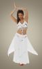 Belly Dance Skirt in 6 Colors With Gold or Silver Coins