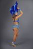 Blue Showgirl Costume Set