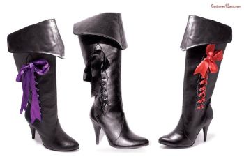 Women's 4 Inch Heel Pirate Boots