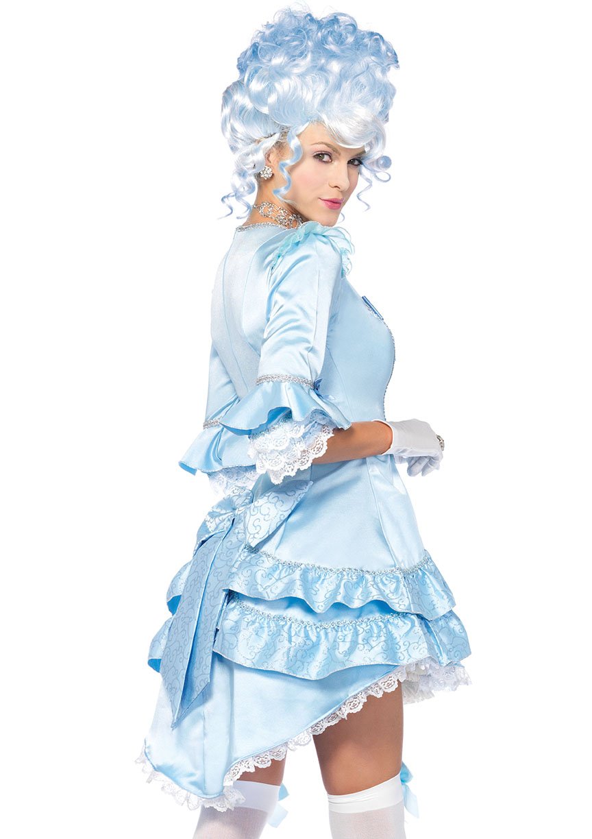 Sexy Marie Antoinette Styled Powder Blue Costume