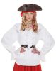 Sweet White Renaissance Pirate Costume Blouse