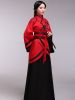 Ethnic Han Dynasty Red & Black Costume