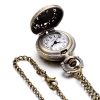 2 Owl Steampunk Pocket Chain Watch