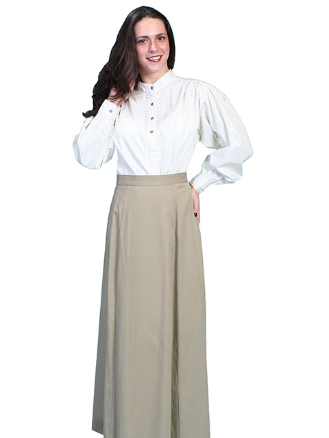 Women's Vintage Style Skirt | 5 gore Vintage Victorian/Western Skirt