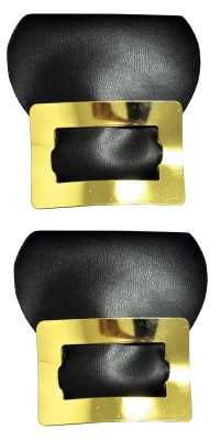 SHOE BUCKLES COLONIAL GOLD