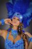 Blue Showgirl Costume Set
