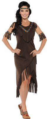 Attractive Native American Women's Costume