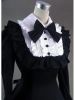 Charming Vintage Gothic Victorian Black Dress With Long Sleeves