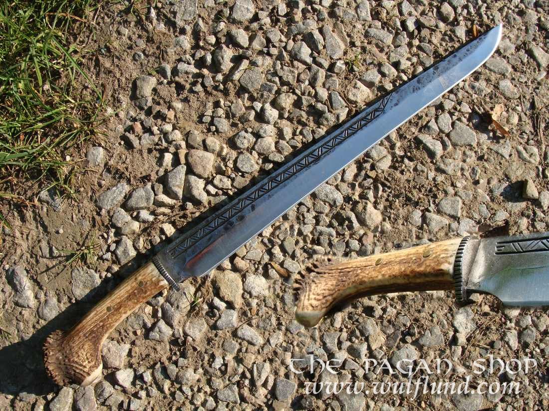 Handsome Hand- Forged Viking Seax