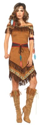 Women's Lovely 4 piece Native American Dress
