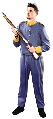 Confederate Enlisted Uniform Costume (Uniform Sizes (SML): Size Small)