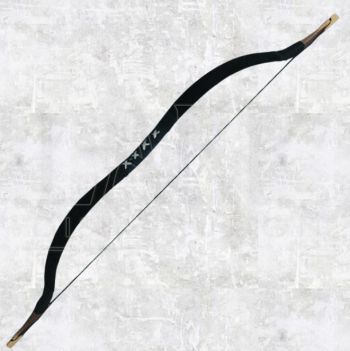 LARP Horsebow (Color: (BkGyBn): Black)